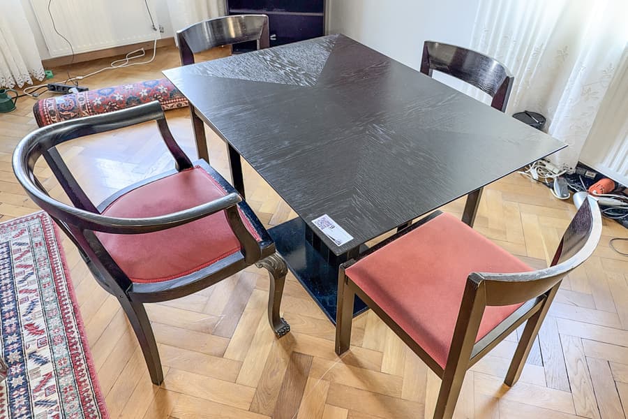 Massivholz Sitzgruppe, 5-teilig